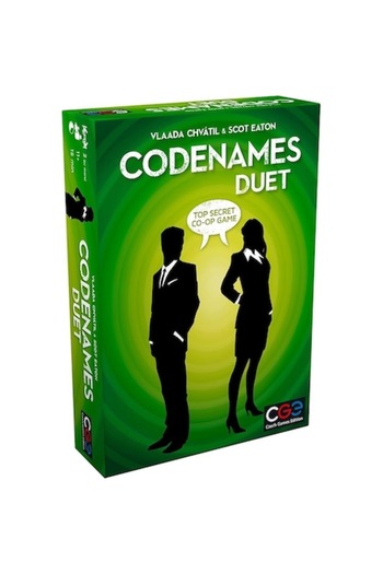 CGE Codenames Duet Board Game in English