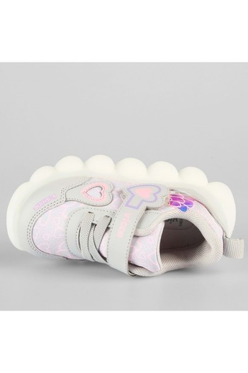 Vicco Orthopedic Children's Sports Shoes with Lights Gray