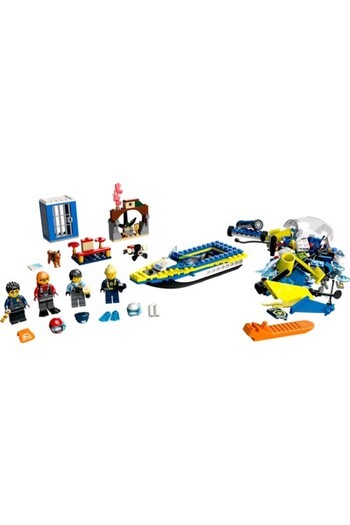 LEGO 60355 المدينة - مهمات مباحث شرطة المياه، 278 قطعة، للأعمار +6