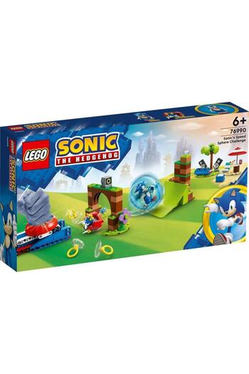 LEGO مجموعة بناء سونيك القنفذ سونيك سبيد سفير 76990 (292 قطعة)