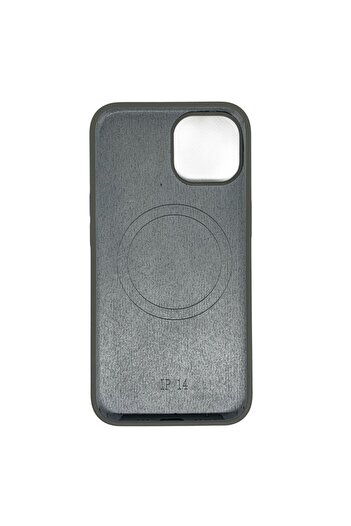 OEM Case for Iphone 14 with MagSafe - Silicone, velvety interior, Minimalist design