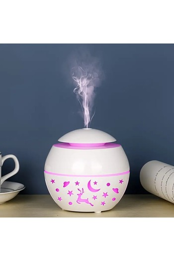 Promagg Aromatherapy Diffuser Promagg® with Ultrasonic Humidifier, LED, 200 ml, White