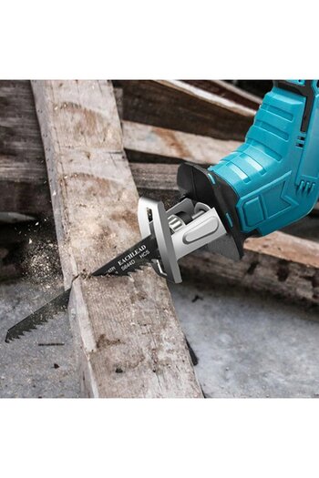 Promagg Electric Reciprocating Saw with 2 Batteries 48 V 4 Blades