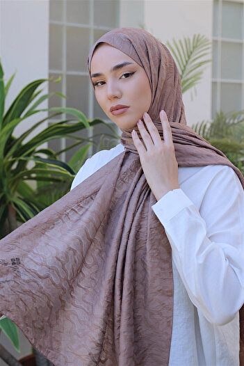 Silk Home Olinda Shawl - Mink