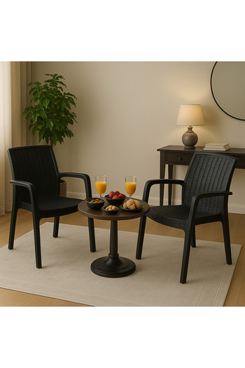 ALMUFARREJ sturdy plastic chair for dining room, living room, kitchen and outdoor areas