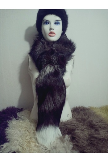 hoaryage Tailed Wolf Lint ETOL Scarf