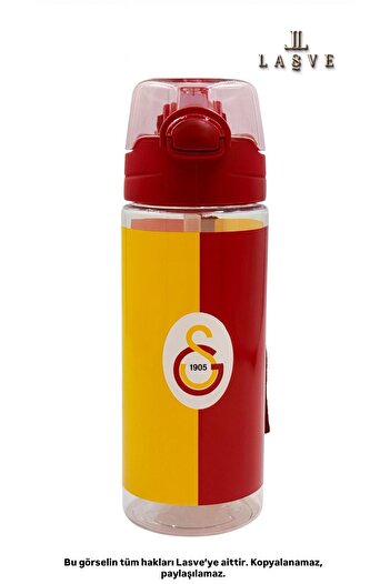 Galatasaray YENİ SEZON PİPETLİ LİSANSLI 500ML ÖZEL TASARIM ŞIK MATARA