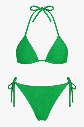 DEEP BEACH Üçgen Ipli Bikini Takım