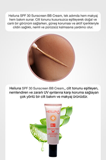 Heiluna Spf 30 Güneş Korumalı Bb Krem Light