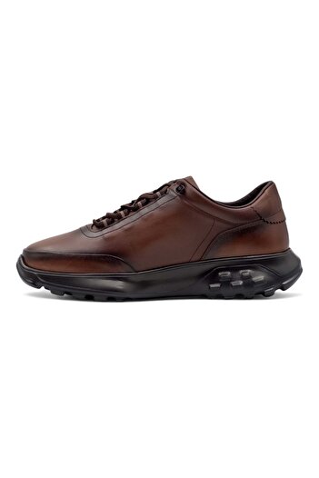 Voyager 1160 Men's Khaki Leather Sports Shoes