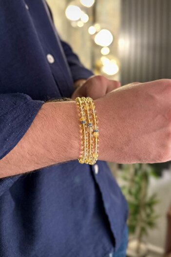 dergah tesbih 99-Bead Amber Prayer Beads (Necklace - Bracelet - Tasbih) (Amber), (دُقْرَة كُهرَاب)