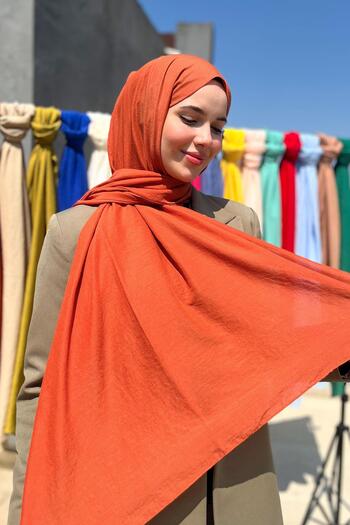 Armine Natural Soft Shawl - 59 - Tile