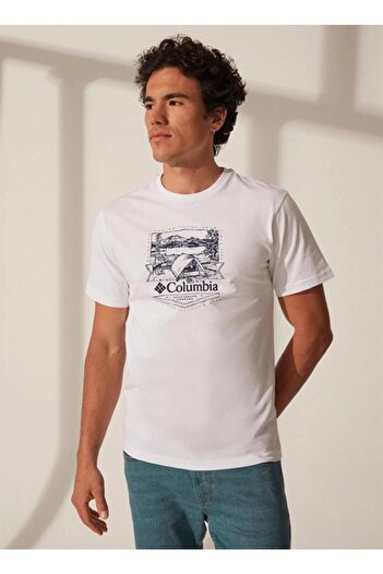 Columbia Cs0232 Csc m Lakeside Badge Ss Tee T-Shirt