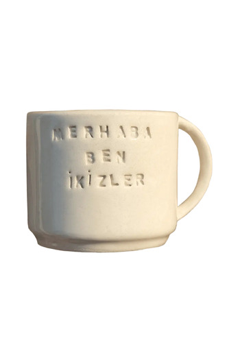 PETARYA Handmade Ceramic Zodiac Cup - Hello I Am Gemini