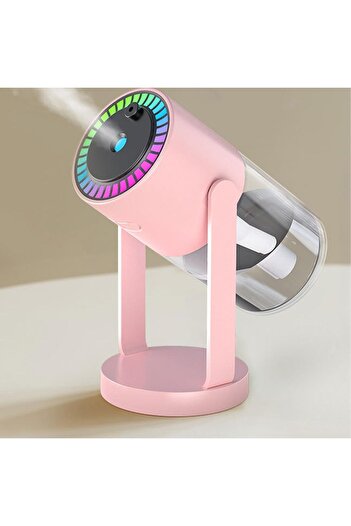 Promagg Ultrasonic air humidifier with aroma diffuser and LED lights, 360° rotation, 280 ml