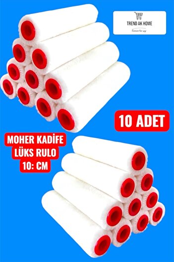 OSKAR FIRÇA Moher Velvet Luxury Roller Replacement Head 10 cm (10 Pieces)