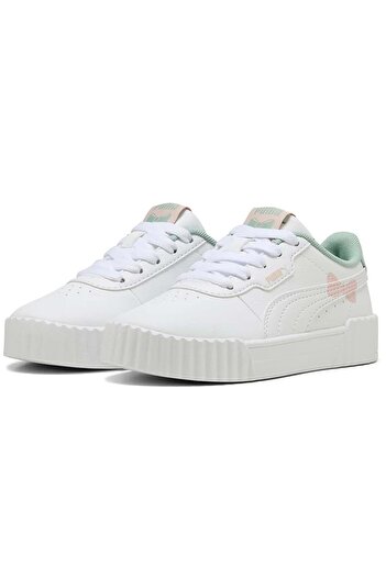 Puma Carina 3.0 Girly Ps 402808-01 Orthopedic Children's Sports Shoes White