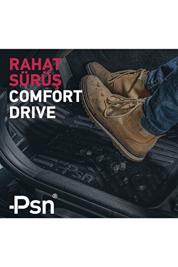 Psn Renault Captur 1 (2013-2020) Ile Uyumlu - Araca Özel Paspas