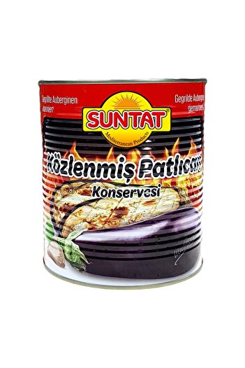 Baktat Közlenmiş Patlıcan Konservesi 2,900 Gr