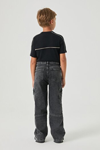 Guess BG Store Erkek Çocuk Siyah Pantolon