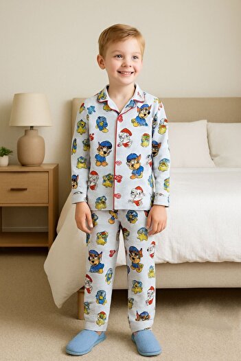 MAXI DRY Paw Patrol Patterned Children's Pajamas Set 3-14 Years