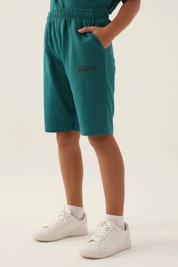 Kappa Written Green Boys' Shorts