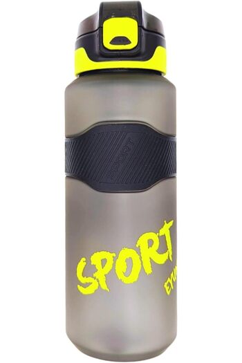 Twisoo BPA Free Tritan Leak Proof Water Bottle with Infuser Strainer and Time Markers - Motivational