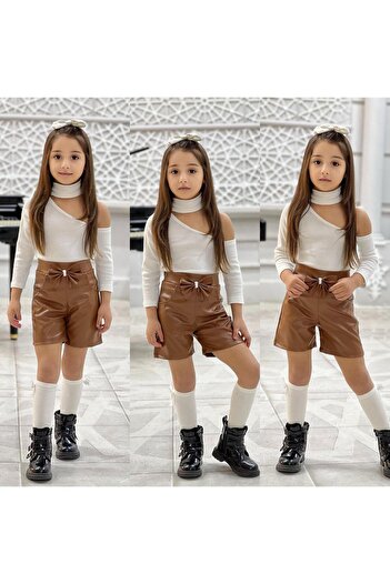KOKOŞ BEBEK Kokoş Shoulder Detailed Suit |   Between 4/10 Years