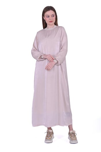 Invee Seten Dress Beige