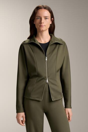 Oysho Double-zip neoprene-effect jacket