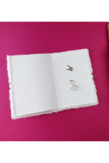 Gift Moda Capybara Sukişi Locked Diary Notebook with Cover