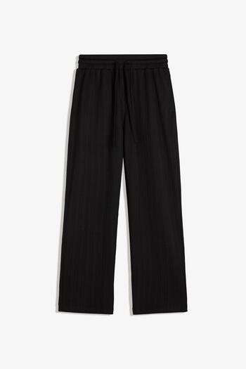 Bershka Textured trousers