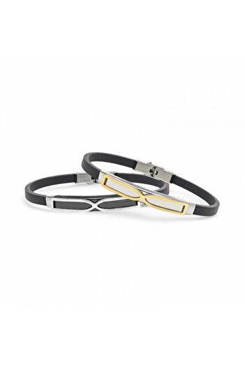 SeyCey.co Infinity Patterned Steel Bracelet
