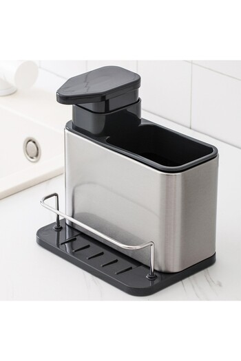 Flippy Multifunctional Dispenser, Flippy, Detergent Dispenser, 18.5 x 18 x 12.8 cm Black