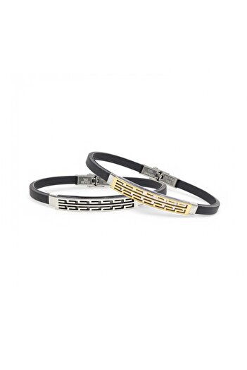SeyCey.co Patterned Steel Bracelet