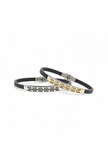 SeyCey.co Patterned Steel Bracelet