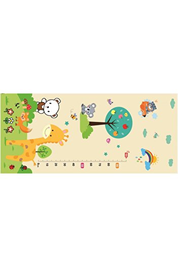 Flippy 2-Sided Children's Play Mat, Flippy, Foam, Waterproof, Non-Slip, Teddy Bear/ZOO, 180x200x1.5 cm