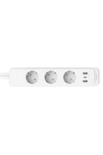 TP-LINK 3 Smart Wi-Fi Socket 18 W Fast Charging Remote Control Easy Installation 1.5 Meters