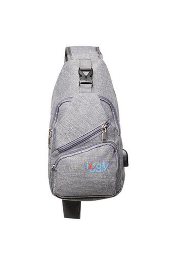 İggy Rucsac sling, 1 bretea, 1 compartiment principal, 2 compartimente frontale, 32x16x6.9cm, mufa U