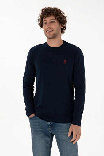 U.S. Polo Assn. Чоловіча базова кофта Erkek Lacivert 50307762-VR033