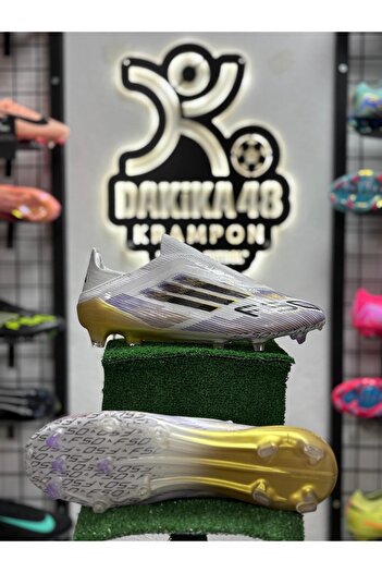 Store DAKİKA 48 KRAMPON BEYAZ ALTIN BAĞCIKSIZ