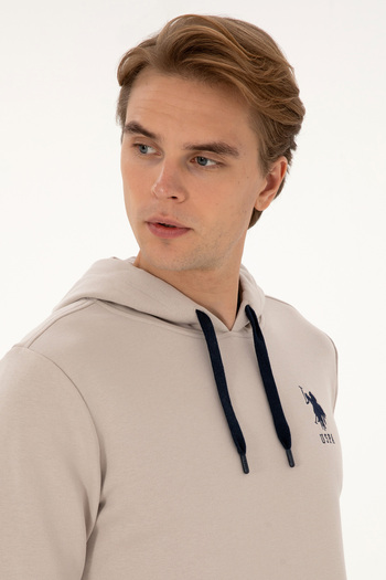 U.S. Polo Assn. Men's Stone Basic Sweatshirt 50307703-Vr049