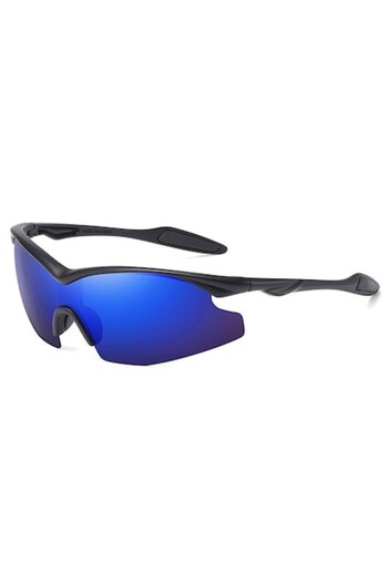 Stef's Cat Cycling Glasses, C52, TR90, Black/Blue Purple