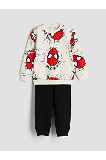 LC Waikiki Sparkling Choices from Shining Store |   Crew Neck Spider-Man Printed Boys' Sweatshirt And…