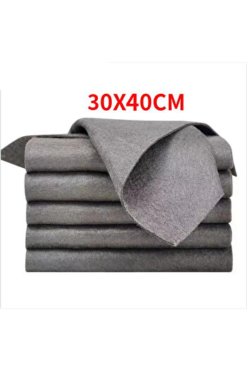 Choice 5pcs 30X40CM Professional Glass Cleaning Cloth Lint-Free Window Wipes for Kitchen/Vehicle (Washable