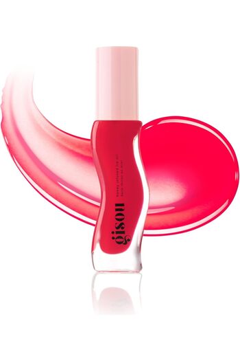 Noname Honey-Infused Lip Oil by Gisou (Strawberry Sorbet, Small Size)