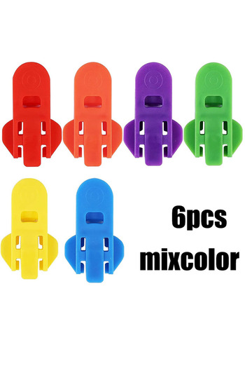 Choice mix color 6pcs Simple Portable Bottle Opener Reusable Easy Can Opener No Harm to Hands Beverage Bott