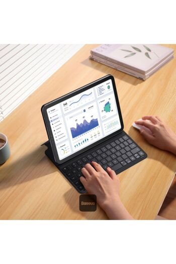 Baseus حافظة لوحة مفاتيح مغناطيسية من سلسلة Brilliance لجهاز iPad Pro مقاس 12.9 بوصة (2019-2022)
