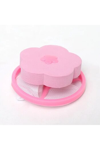 Choice Pink Pet Hair Remover Washing Machine Floating Lint Filter Bag Reusable Laundry Ball Clothes Hair Cl