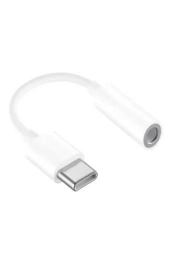 Choice white USB-C To 3.5mm Audio Adapter Aux Converter for Smartphone Tablet Laptop Hi-Res Headphone Jack